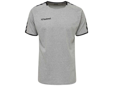 Camiseta de Hombre para Fútbol HUMMEL Authentic Gris (S)