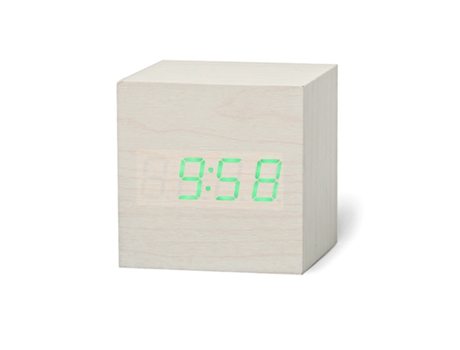 Despertador Digital de Madera con Leds SLOWMOOSE[O]