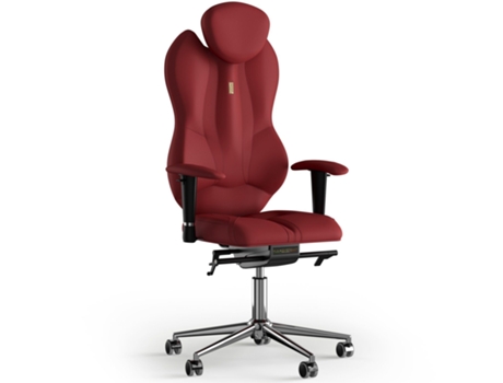 Silla de Oficina KULIK SYSTEM Grande Cuero de PU (Vermelho -130x50x50cm)