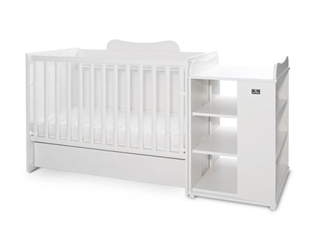 Cama Convertible 5 Configuraciones LORELLI White