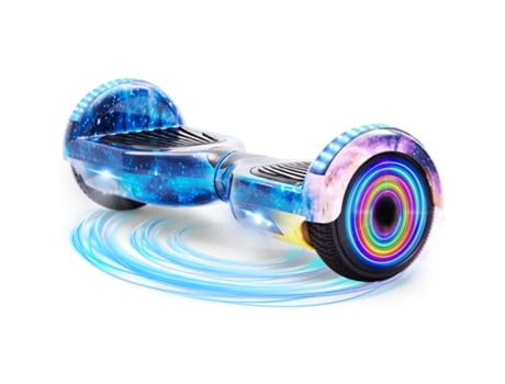 Hoverboard NEI-WAI z1+ Azul para Niños (Columna Bluetooth - Autonomía: 8/10 Km - Velocidad Máxima: 10 Km/H)