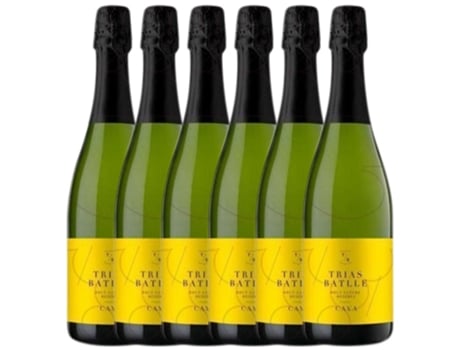 Espumante TRIAS BATLLE Trias Batlle Brut Nature Cava Reserva (0.75 L - 6 unidades)