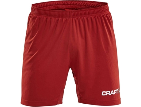 Pantalones para Hombre CRAFT Progress Contrast Rojo para Fútbol (L)