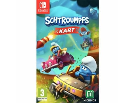 Juego Nintendo Switch Les schtroumpfs kart