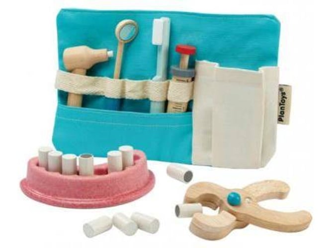 Set Dentista Juguete madera plantoys conjunto toys