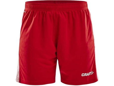 Pantalones para Hombre CRAFT Pro Control Mesh Rojo para Fútbol (134 - 140 cm)