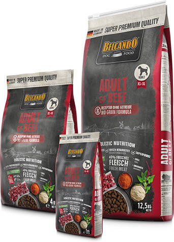 Belcando Adult Gf beef 1 kg alimento perros sin cereales seca completo partir de año edad pienso 1kg