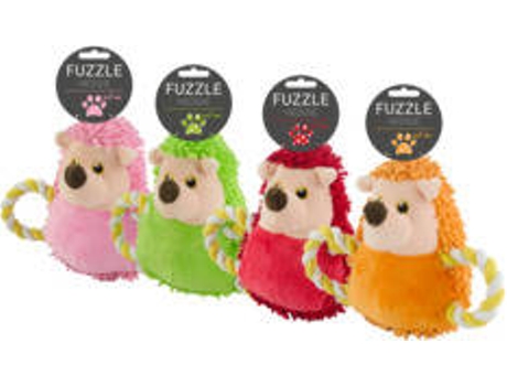 Peluche Para Perros FUZZLE Hedgie Tire Me Pink (Tam: Medio)