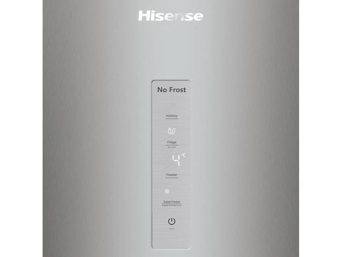 Hisense Rm469n4acd frigorifico combi inox 200x60 3p no frost D