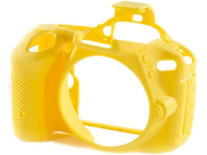 Funda silicona EASYCOVER Nikon D5500/5600 Amarillo