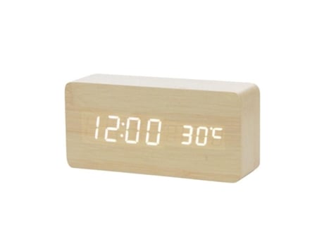 Despertador Madera Led Usb SLOWMOOSE / AAA 16[14]