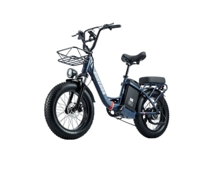 Bicicleta eléctrica burhda u8, plegable, 800 w, 20 , 31,5 ah, 8 velocidades, 45 km / h, negra BURCHDA