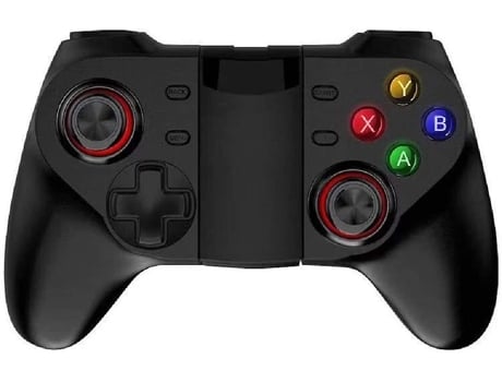 Controlador Chronus Controlador Móvil para Iphone Gamepad Bluetooth Android Joystick InalámbricoNegro BISBISOUS