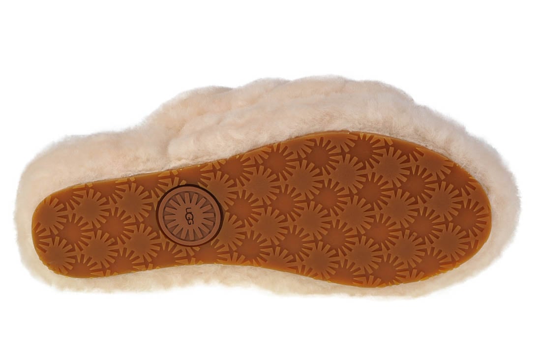 Pantuflas UGG Mujer (Piel Natural - Beige - 41)