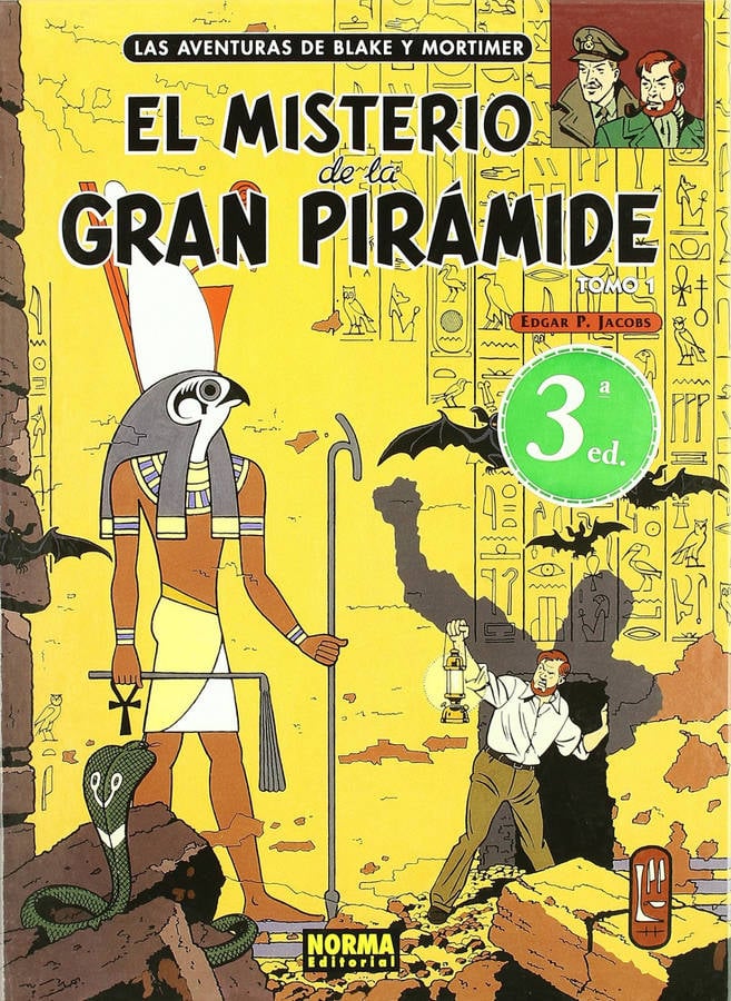 Libro Blake&Mortimer 1 Misterio G. Piramide 1 de Edgar P. Jacobs (Español)