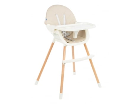 Trona Nutri Wood 2en1 Beige KIKKABOO ESPAÑA S.L.