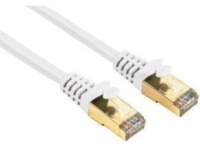 Cable de Red HAMA (RJ45 - 5 m - Blanco)