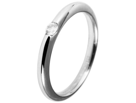 AKZENT Anillo Mujer em Acero Inoxidable – Tam.52 – 0016