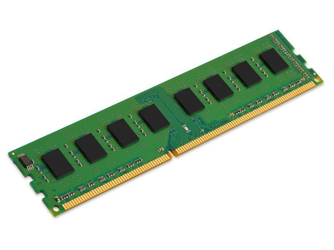 Memoria RAM DDR3 KINGSTON KVR16N11S8/4 (1 x 4 GB - 1600 MHz - CL 11 - Verde)