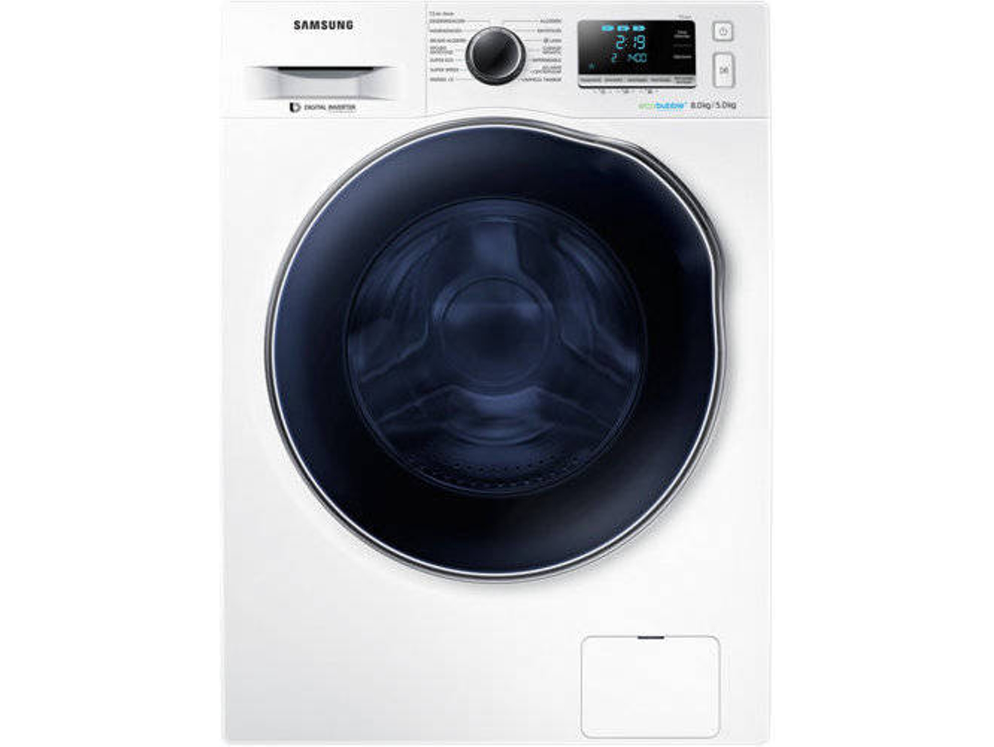 Lavasecadora SAMSUNG WD0JAAWEC (5/8 kg - 1400 rpm - Blanco)