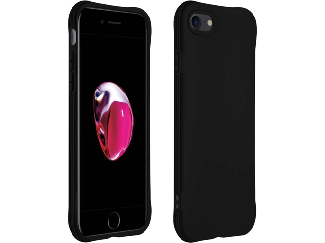 Funda iPhone 7, 8, SE 2020 AVIZAR Bumper Negro