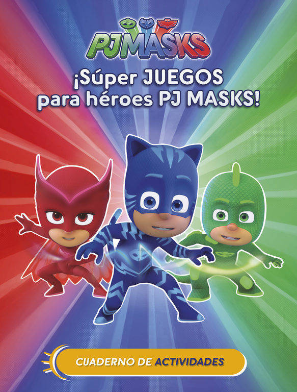 Libro ¡Súper Juegos para Héroes PJ Masks! De Adosaguas Sayalero (Año de edición - 2017)