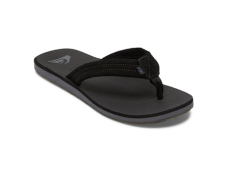 Carver Sandalias De Ante Core Black EU 44 Hombre QUIKSILVER