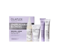 Juego 4 Lociones para el Pelo OLAPLEX Unbreakable Blondes Mini Kit (40 ml/30 ml/20 ml/20 ml)