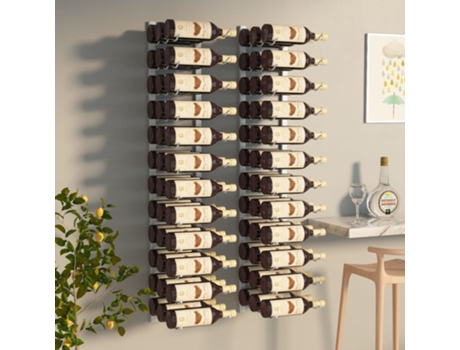 VEVOR VEVOR Botellero Vertical de Pared 9 Botellas Estante