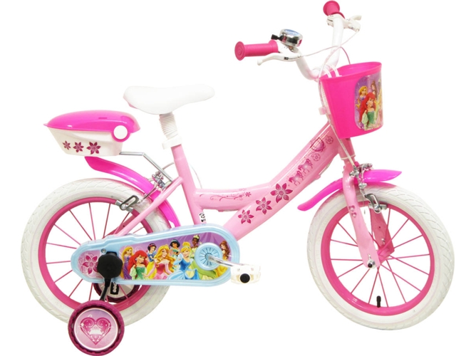 Disney Juguete Italiana bicicleta denver bike princess 14 en hierro rosa y