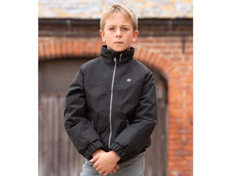 Chaqueta para Equitación PREMIER EQUINE (Niño Unisex - Negro - 5/6 Años)