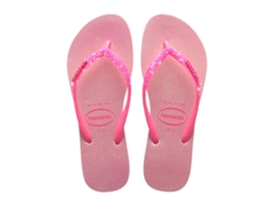 Zapatos Ultrafina de Mujer HAVAIANAS Iridesce Goma Rosa (3536)