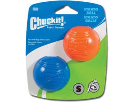 Bolas para Perros CHUCKIT StRatón Ball medio 2 und