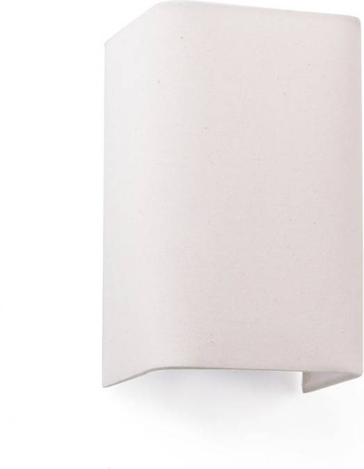 Cotton Aplique De pared 66403 faro barcelona 15w metal beige