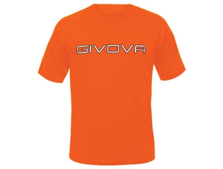 Camiseta de Hombre para Fútbol GIVOVA Mangas Curtas Spot Naranja (4XL)