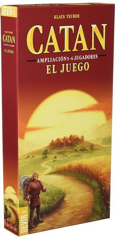 Juego de Mesa CATAN Expanción El Juego (5-6 Jugadores)