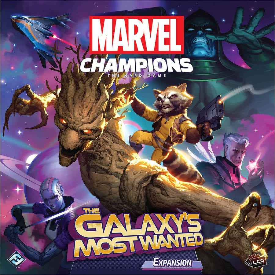 Juego de Cartas FANTASY FLIGHT Marvel Champions: The Galaxys Most Wanted (Edad Mínima: 14 Años - Dificultad: Intermedio)