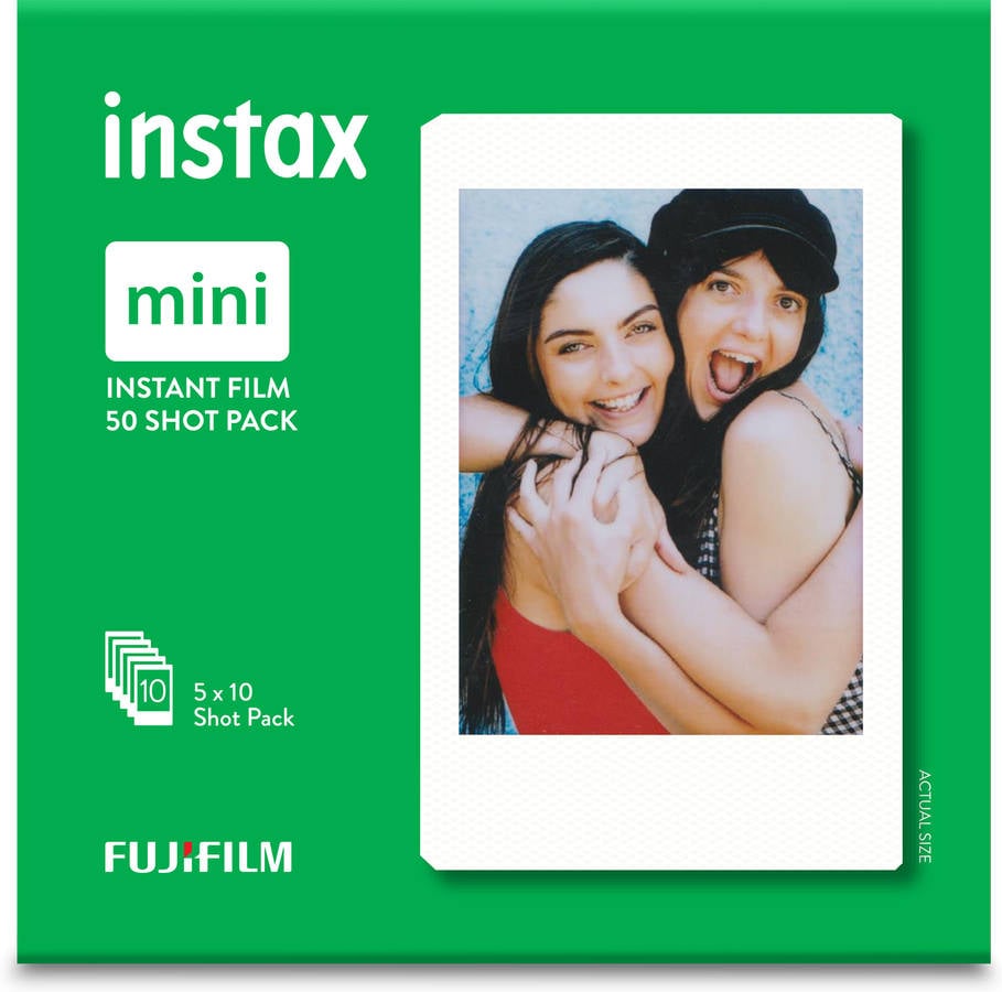 Recarga FUJIFILM Instax Mini Glossy 5x10 (50 Fotos)