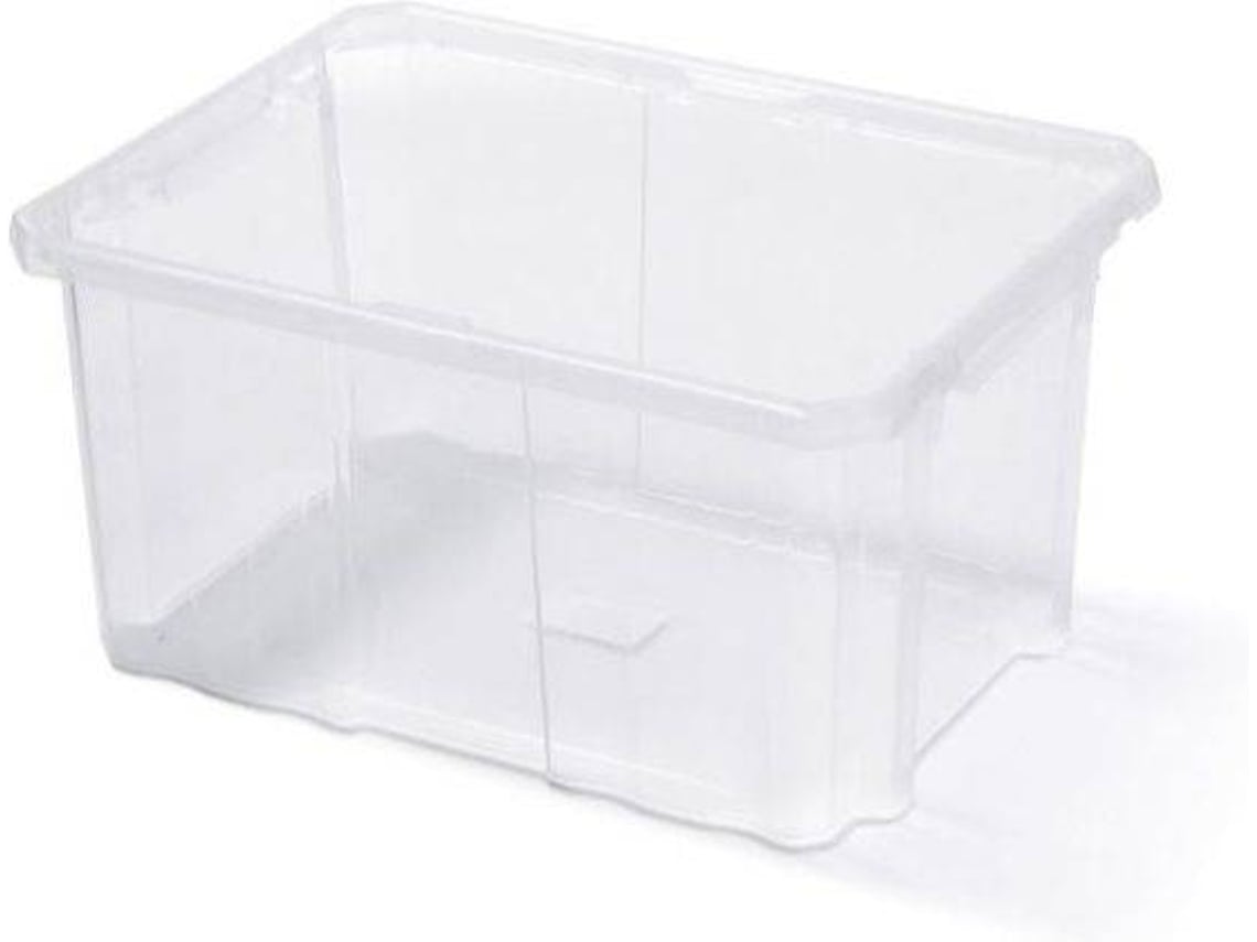 Caja Almacenaje Transparente con Tapa 0,7 L Wfs20F007 Cs Tp. Cajas de plástico  almacenaje . La Superpapelería