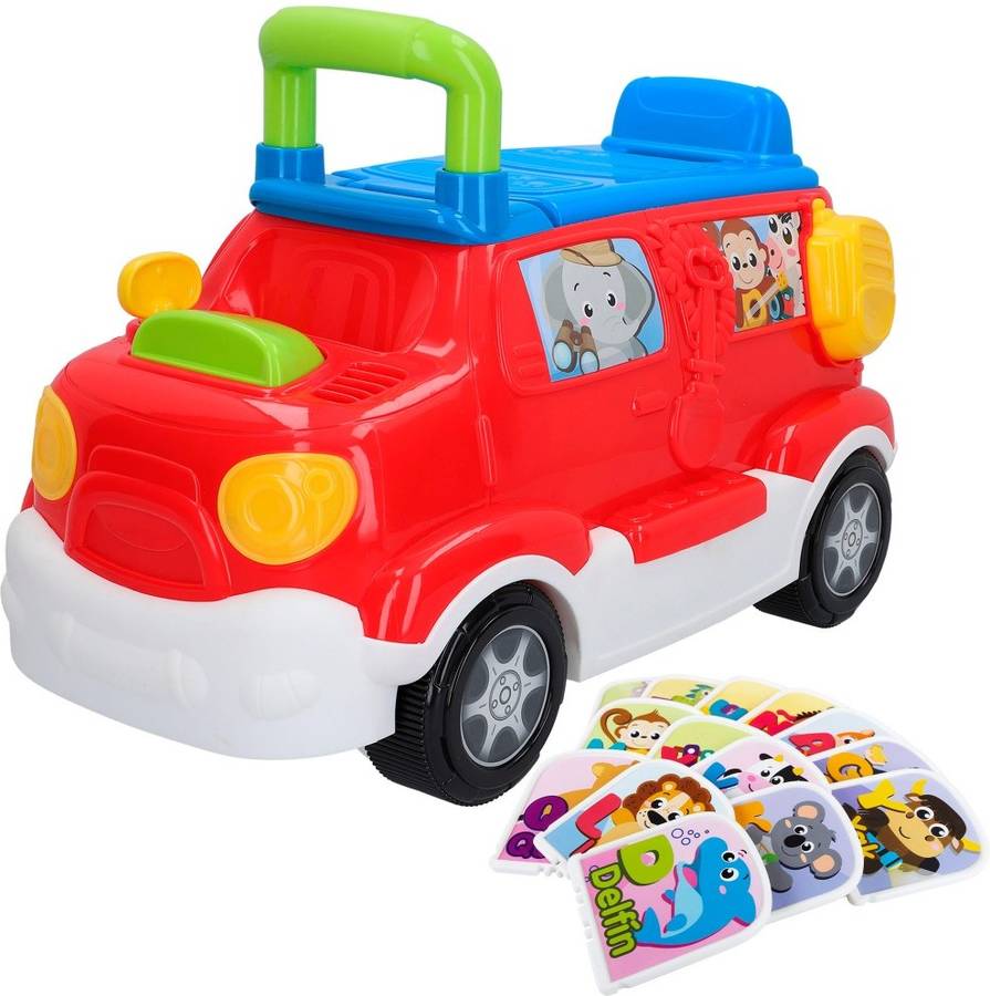 Winfun Correpasillos Luces y sonidos camion juguete andador bebes 1 año 18 meses safari con 46335