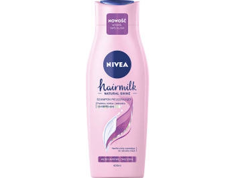 Champú NIVEA Hairmilk Natural Shine Milky Release (400ml)