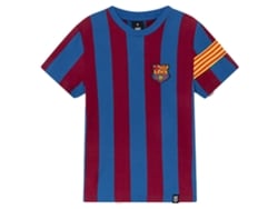 Camiseta Retro de Niño para Fútbol BARCA Barça Captain Azul (12 años)