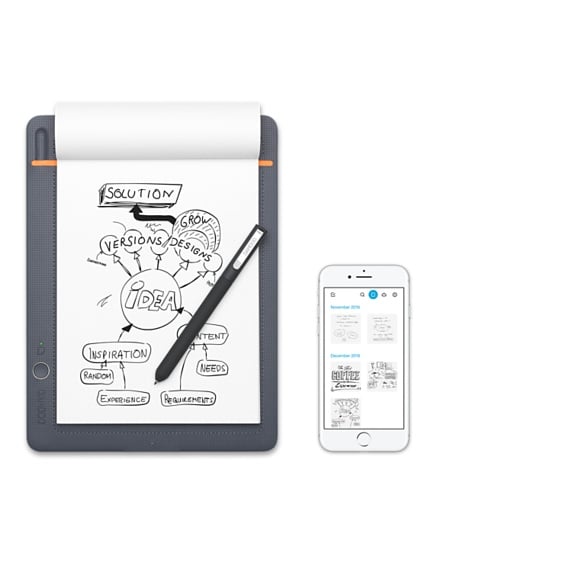 Tableta Gráfica WACOM Bamboo Slate (Wi-Fi y Bluetooth - Windows - 140 x 216 mm )