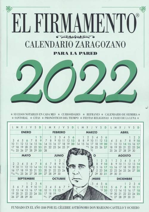 Libro Calendario Pared Zaragozano 2021 de Varios Autores (Español)