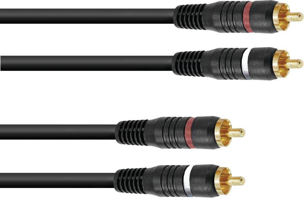 Omnitronic Cable Rca 2 x 03 omnitronic2x2 5m