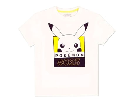 Camiseta Unisex DIFUZED Pokémon Pikachu (M)