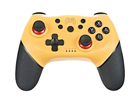 Mando Nintendo Switch/ Switch Lite ENKERS Gamepad (Inalámbrico - Amarillo)