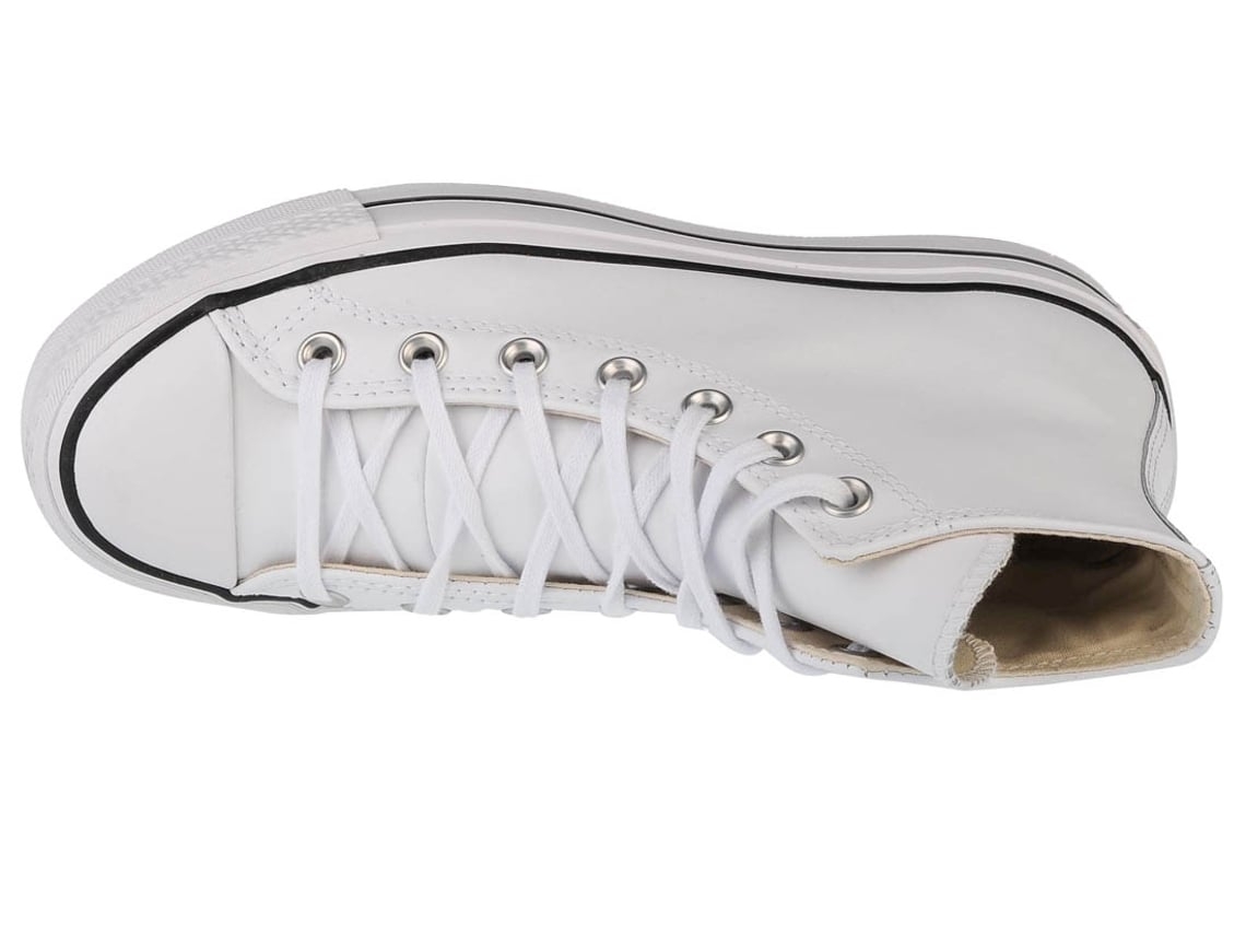 Zapatillas CONVERSE Cuero Mujer 37 Blanco Worten.es