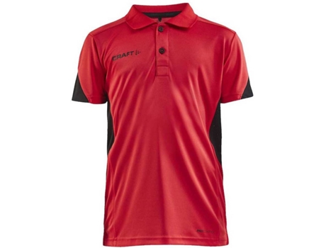 Polo Unisex CRAFT Control Impact Tenis Rojo (122 / 128 cm)