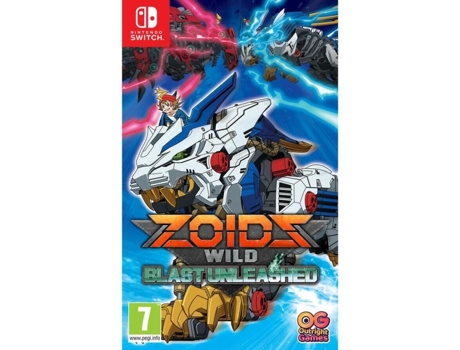 Zoids Wild Blast Unleashed en Switch Un juego de acción para Switch.